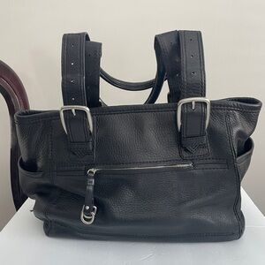 Cole Haan Black Leather Shoulder Bag